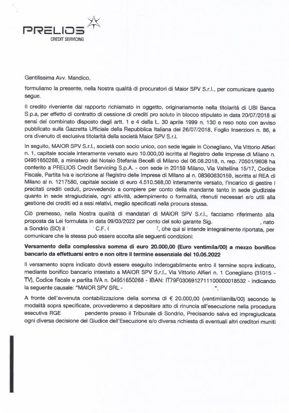 saldo e stralcio sondrio operazione leader house italia investimenti mattone sicuri immobiliare 2